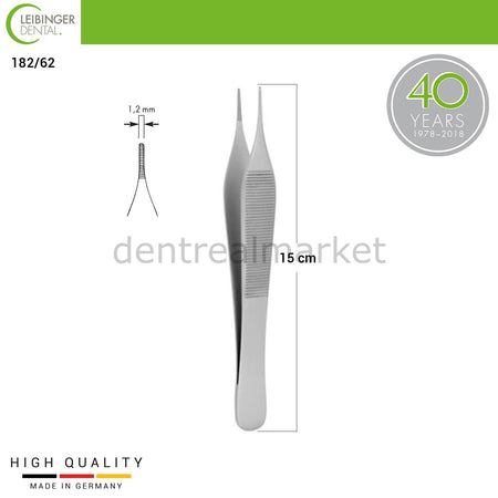DentrealStore - Leibinger Adson Clamp - 15 cm - Dental Instruments