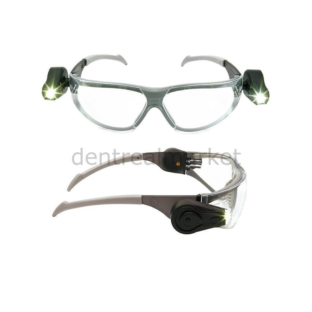 DentrealStore - 3M 3M LED Light Vision Safety Glasses