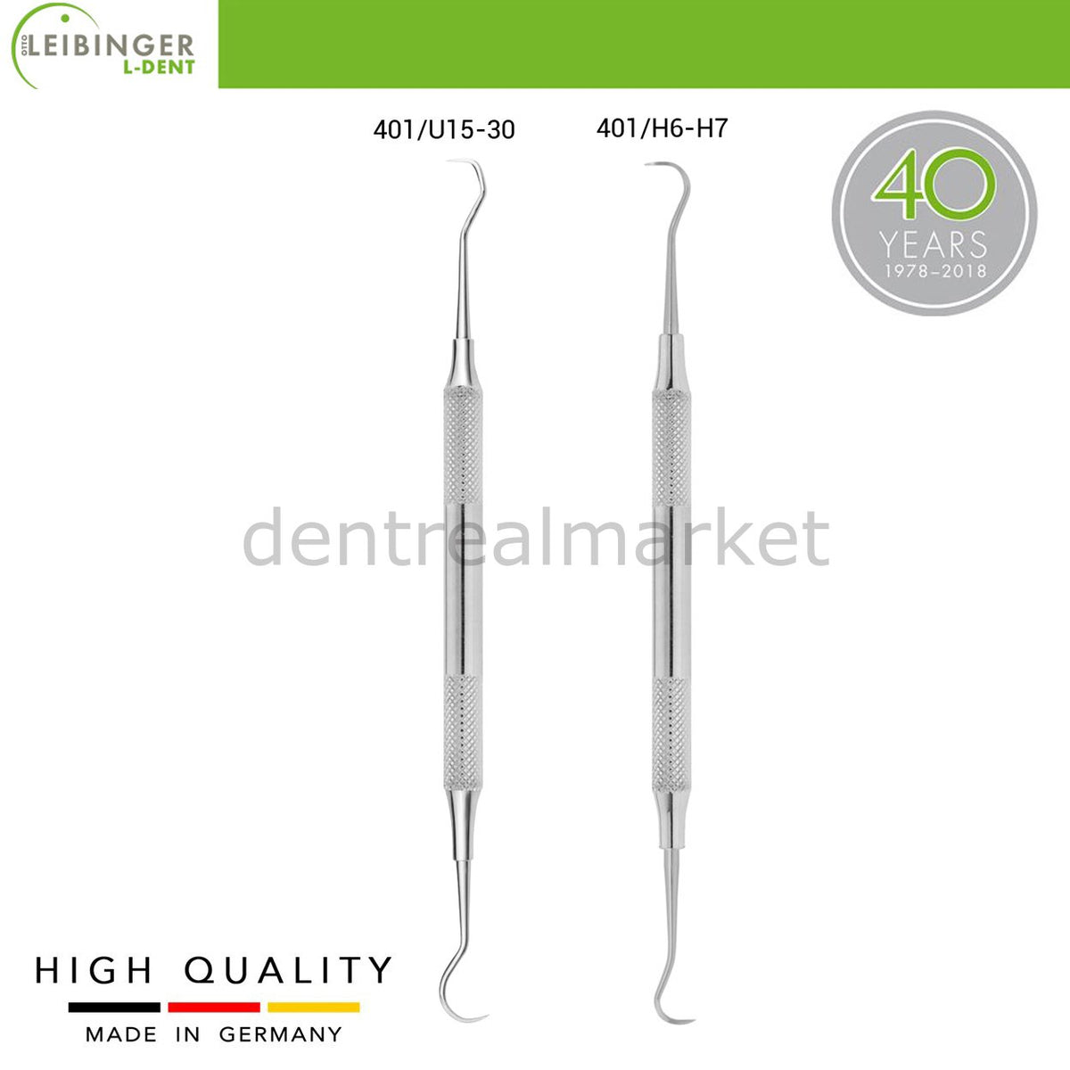 DentrealStore - Leibinger Scaler Towner Set - Dental Instruments