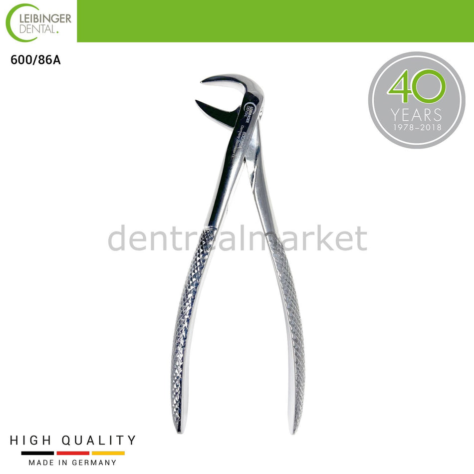 DentrealStore - Leibinger Tooth Extracting Forceps 86A - Furcation Forceps