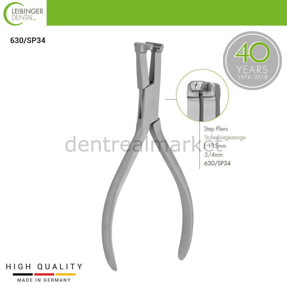 DentrealStore - Leibinger Step Pliers - Step Pliers 3/4 mm - 135 mm