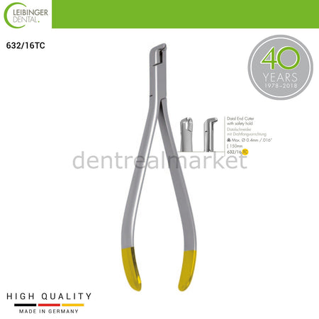 DentrealStore - Leibinger Distal End Cutter Tc (Safety Hold) Distal End Cutter - 150 mm