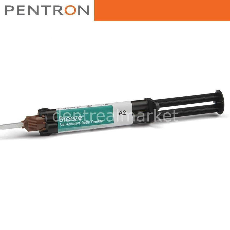 DentrealStore - Pentron Pentron - Breeze Self-Adhesive Dual Cure Resin Cement - 3 Pcs A2
