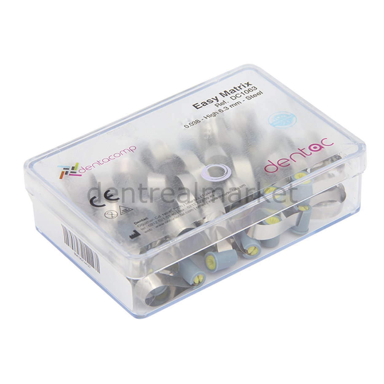 DentrealStore - Dentac Dentacomp Easy Matrix - Kerr Supercap Alternative - 6.3 mm Matrice Band