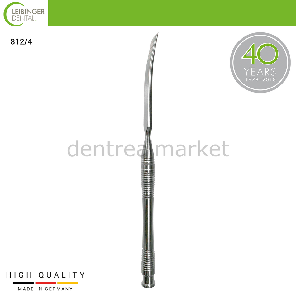 DentrealStore - Leibinger Ergodesign Chisel Osteotome Chisel Curved - 17 cm