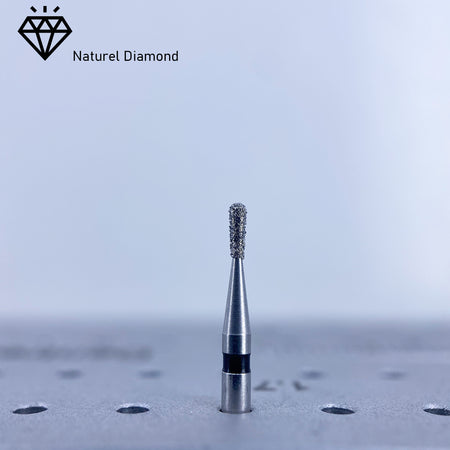 DentrealStore - Frank Dental Dental Natural Diamond Bur - 830 Pear Dental Burs - For Turbine - 5 Pcs