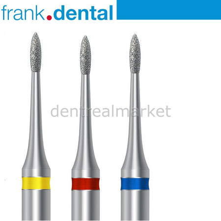 DentrealStore - Frank Dental Natural Diamond Perio Bur - Periodontal Bur 832 - For Contra-angel 1pcs