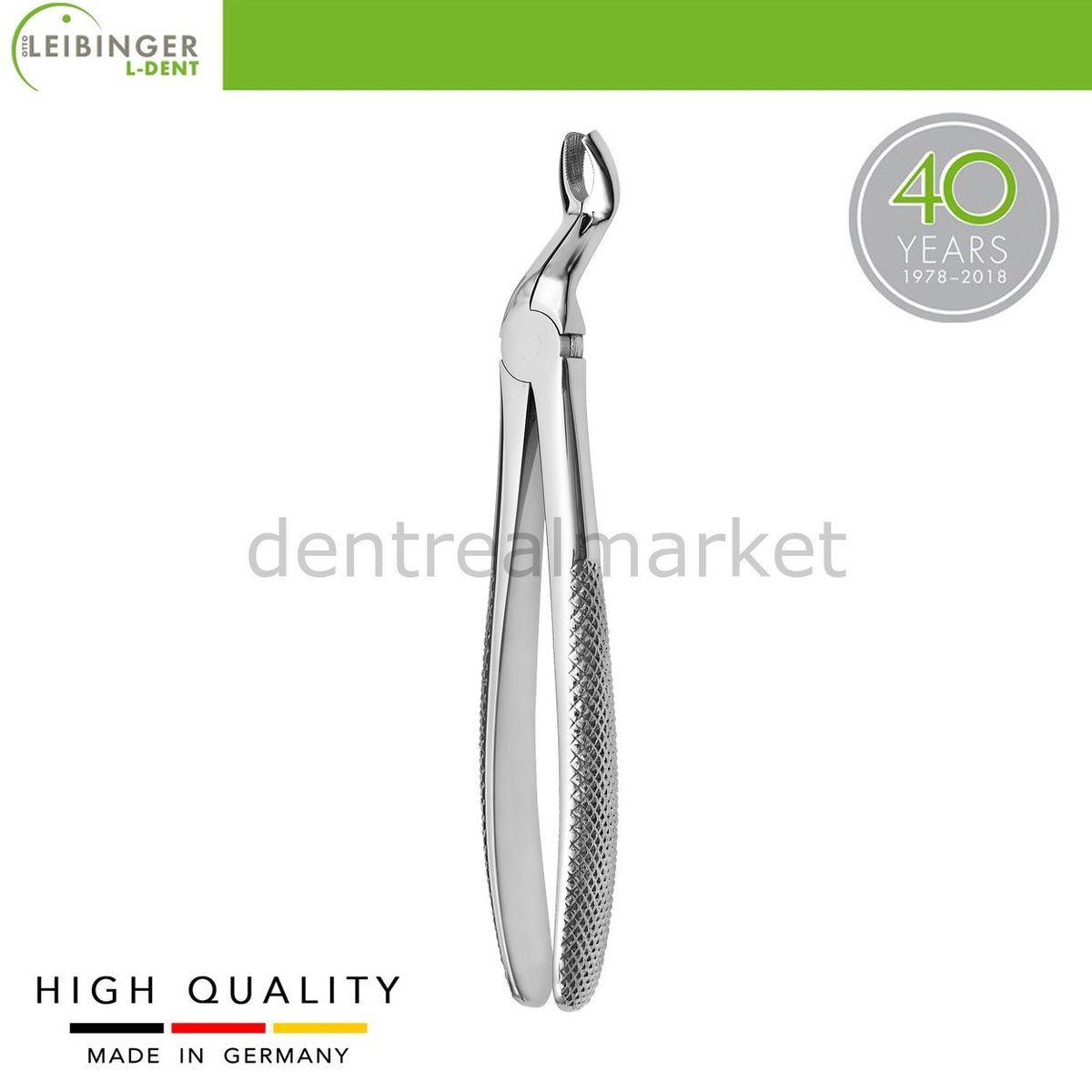 DentrealStore - Leibinger Adult Extracting Forceps 67A - Forceps for Upper Third Molars