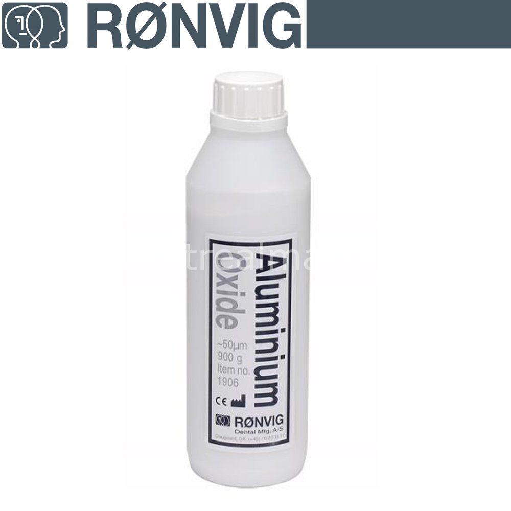DentrealStore - Ronvig Dental Abrasive Aluminium Oxide Powder - for Sandblasting 50 micron - 900g