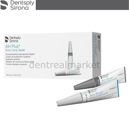 DentrealStore - Dentsply-Sirona AH Plus Root Canal Sealer Paste - 2*4 ml