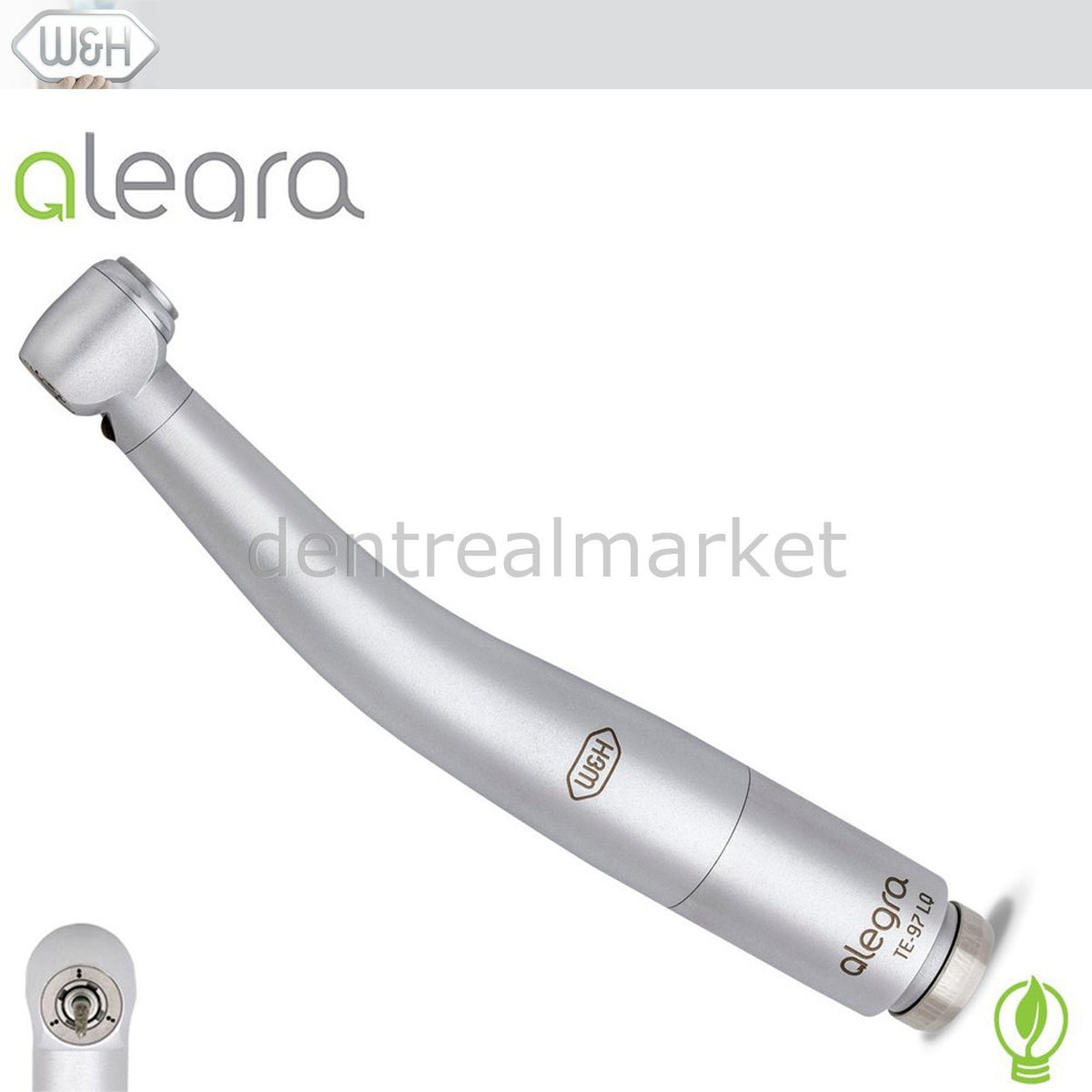 DentrealStore - W&H Dental TE-97 LQ Alegra Turbine Handpiece