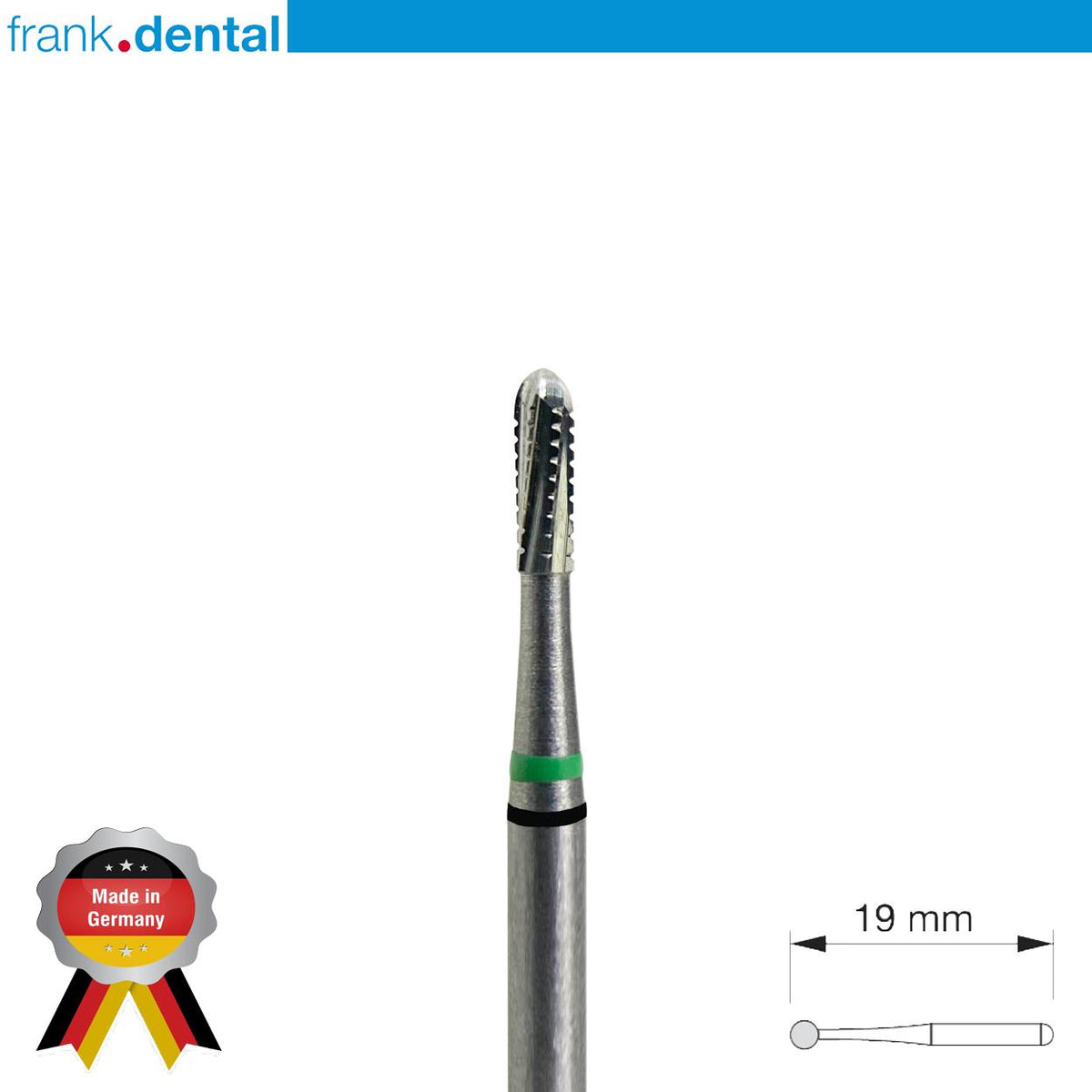DentrealStore - Frank Dental Cutter Beast 2 Carpide Metal&Crown Cutting - 10 Pcs