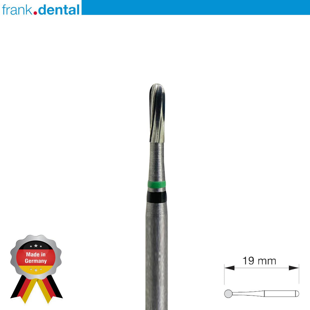 DentrealStore - Frank Dental Cutter Beast 1 Carpide Metal&Crown Cutting - 10 Pcs