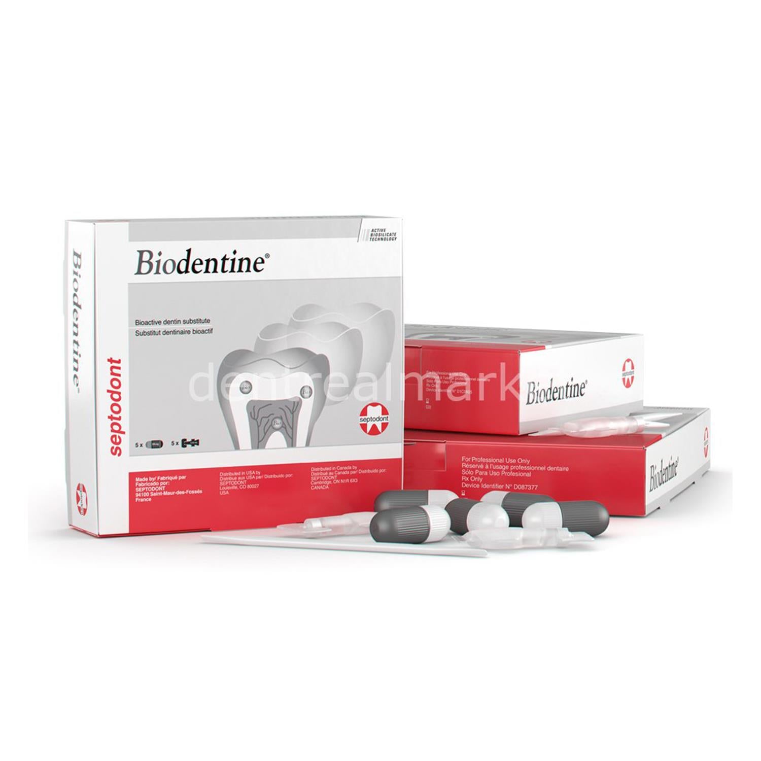 DentrealStore - Septodont Biodentine Bioactive Dentin Repair Material - 5 pcs