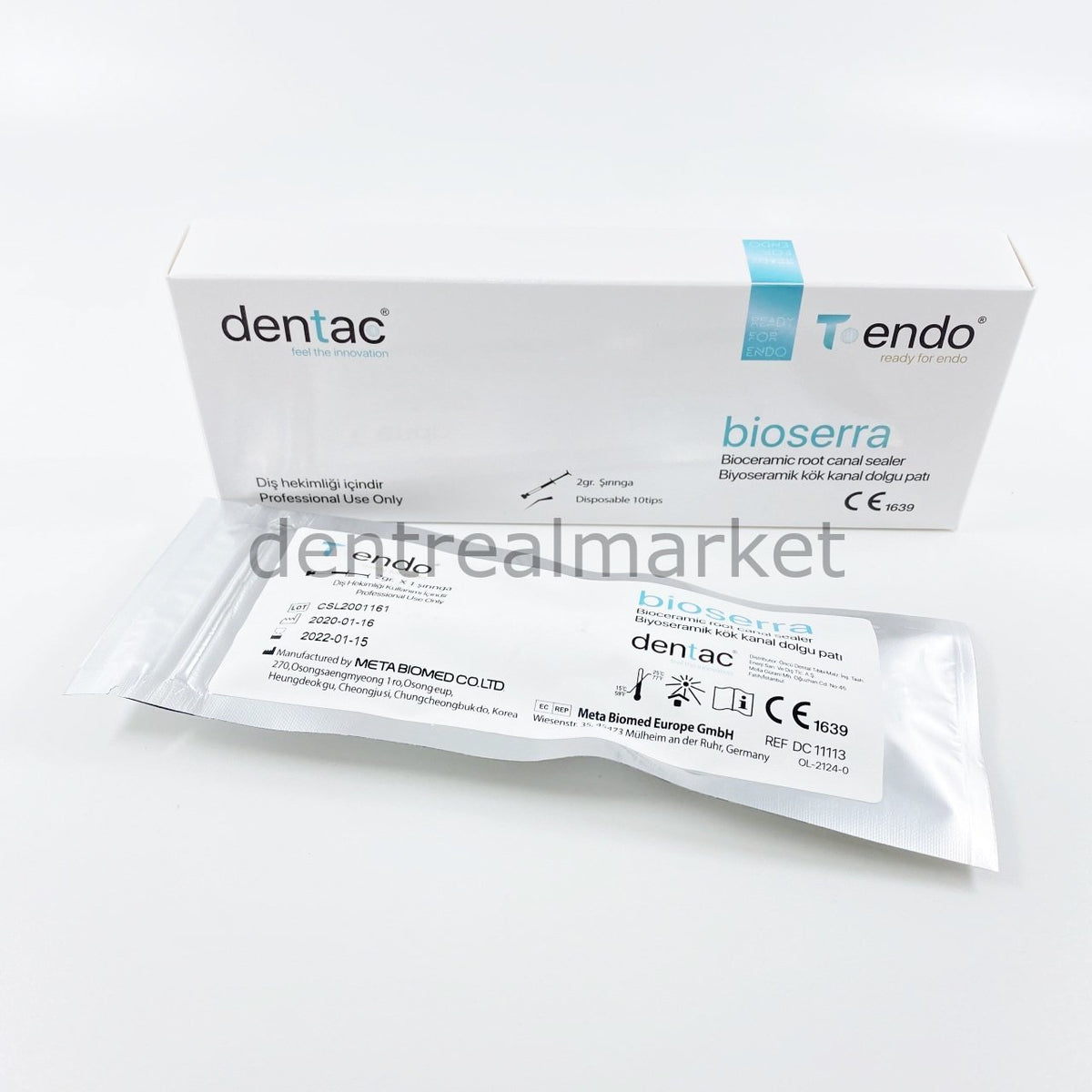 DentrealStore - Dentac Bioserra Based Root Canal Sealer - Calcium Silicate-Based Bioceramic Sealer