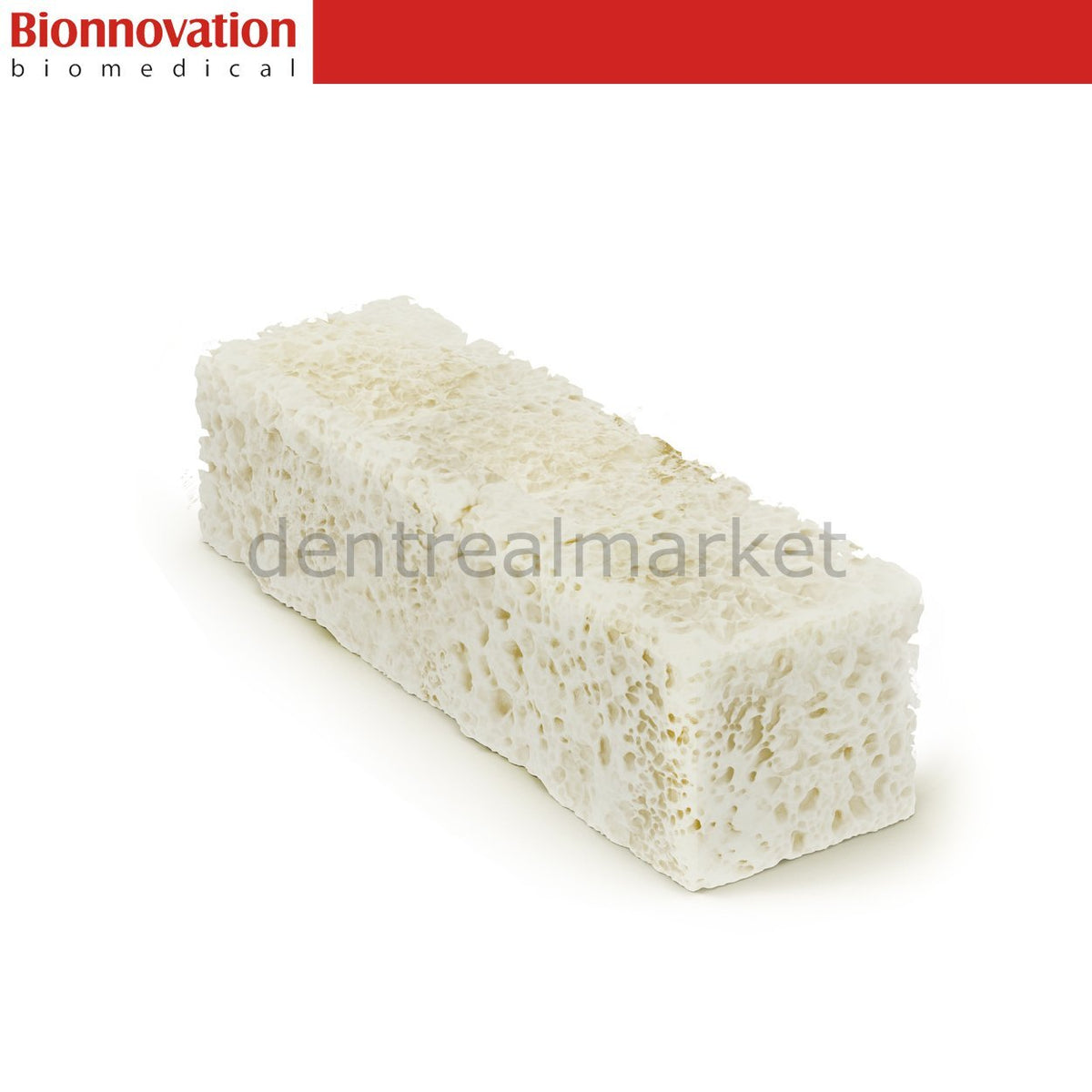 DentrealStore - Bionnovation Bonefill Block Bovine XenoGraft - Block Dental Graft -10*10*40 mm