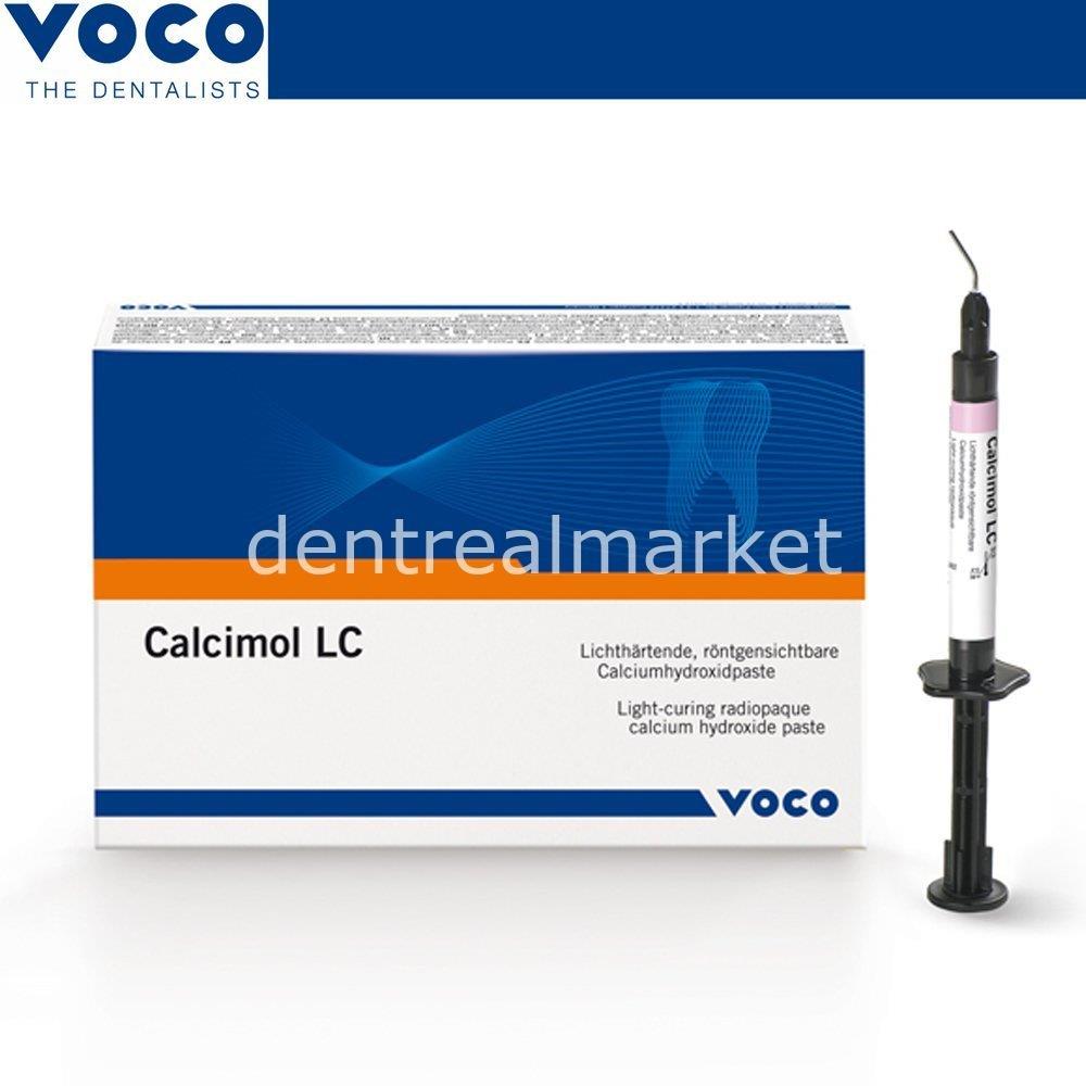 DentrealStore - Voco Calcimol Lc Light-Curing Radiopaque Calcium Hydroxide Paste