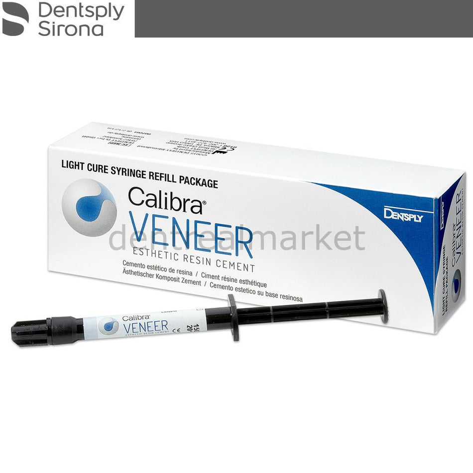 DentrealStore - Dentsply-Sirona Calibra Veneer Esthetic Resin Cement Refil 2g