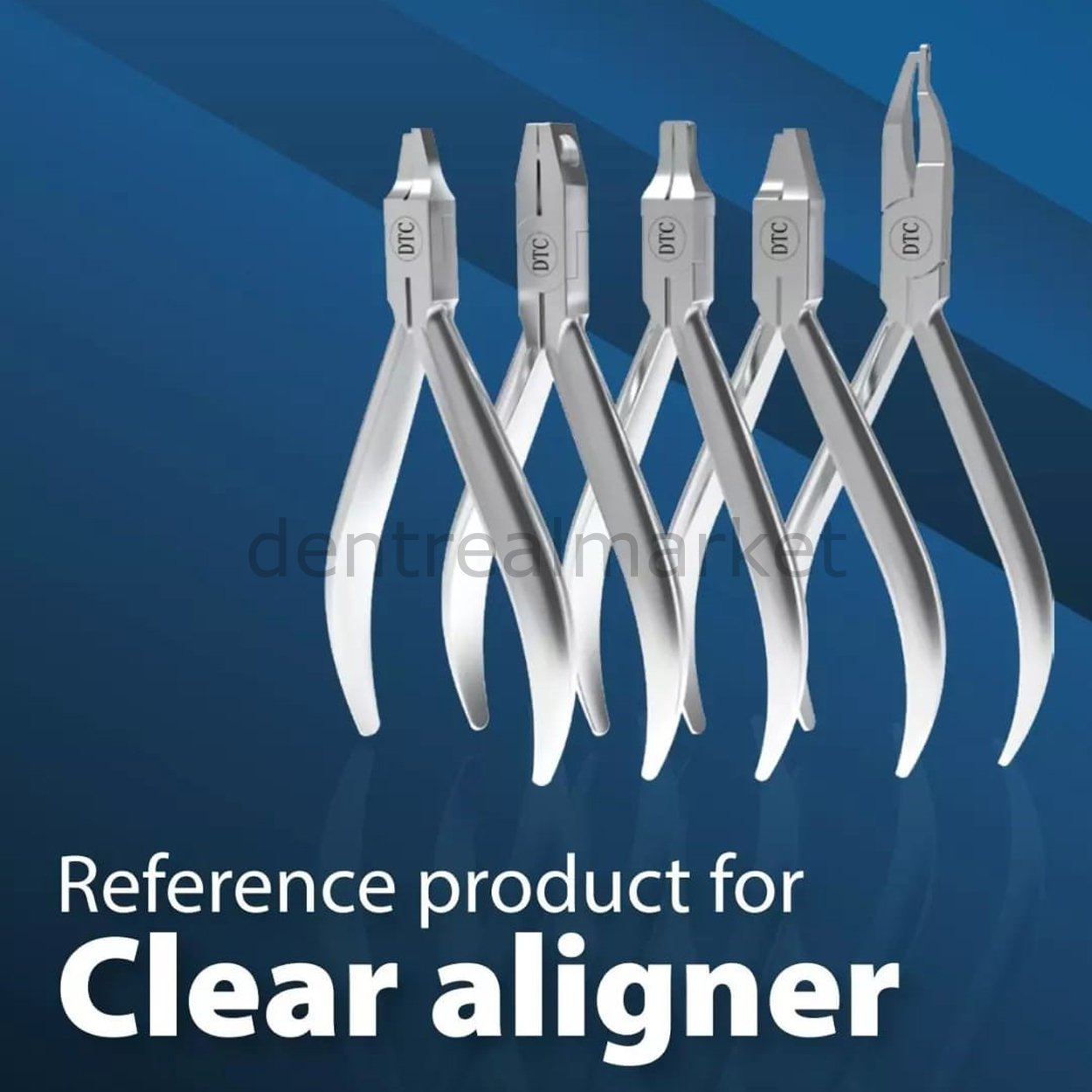 DentrealStore - Dtc Orthodontics Clear Aligner Plier Kit - Ortho Clear Aligner Pliers Set
