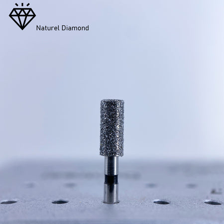 DentrealStore - Frank Dental Dental Natural Diamond Bur Big Cylinder Head - 836 - 5 pcs
