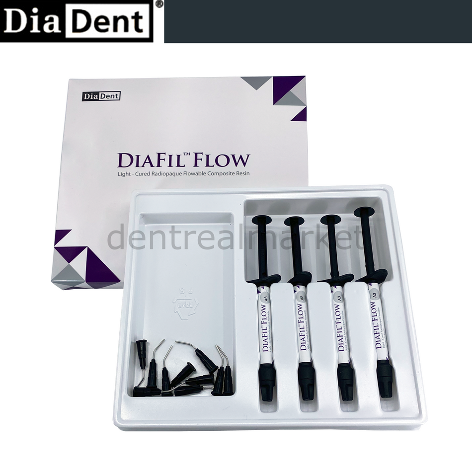DentrealStore - Diadent Diafil Flow - Light-Cured Flowable Composite - A1 4*2 g
