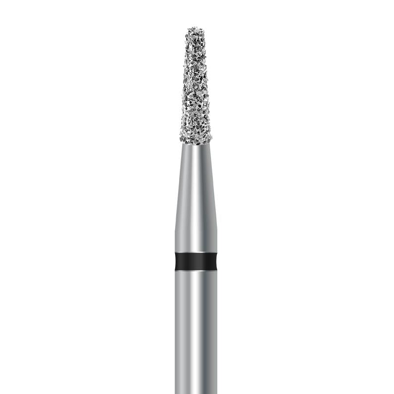 DentrealStore - Frank Dental Dental Natural Diamond Bur - 845 Dental Burs - For Turbine - 5 Pcs