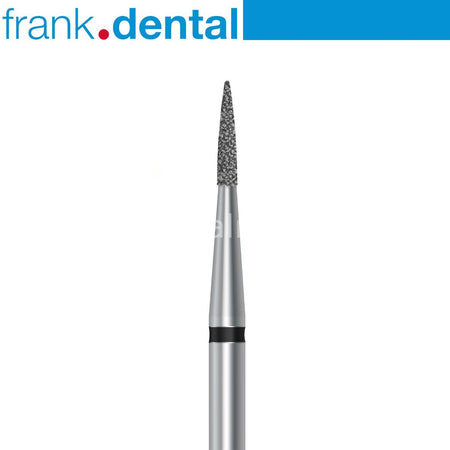 DentrealStore - Frank Dental Dental Natural Diamond Bur - 889 Dental Burs - For Turbine - 5 Pcs