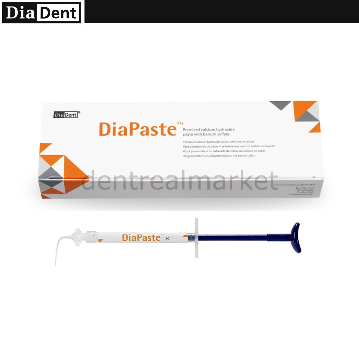 DentrealStore - Diadent Diapaste Calcium Hydroxide Paste with Barium Sulfate