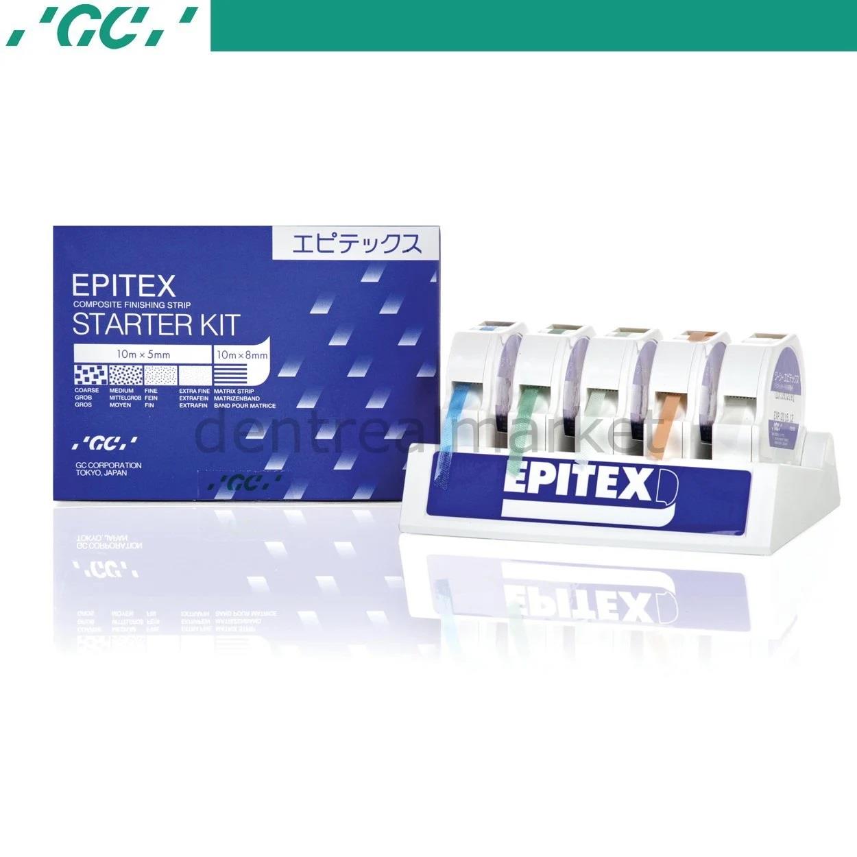 DentrealStore - Gc Dental Epitex Strip Starter Kit - Finishing and Polishing Strips