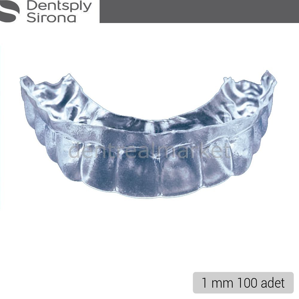 DentrealStore - Dentsply-Sirona Orthodontic Essix C+ Plastic - 040" - Square 125 mm