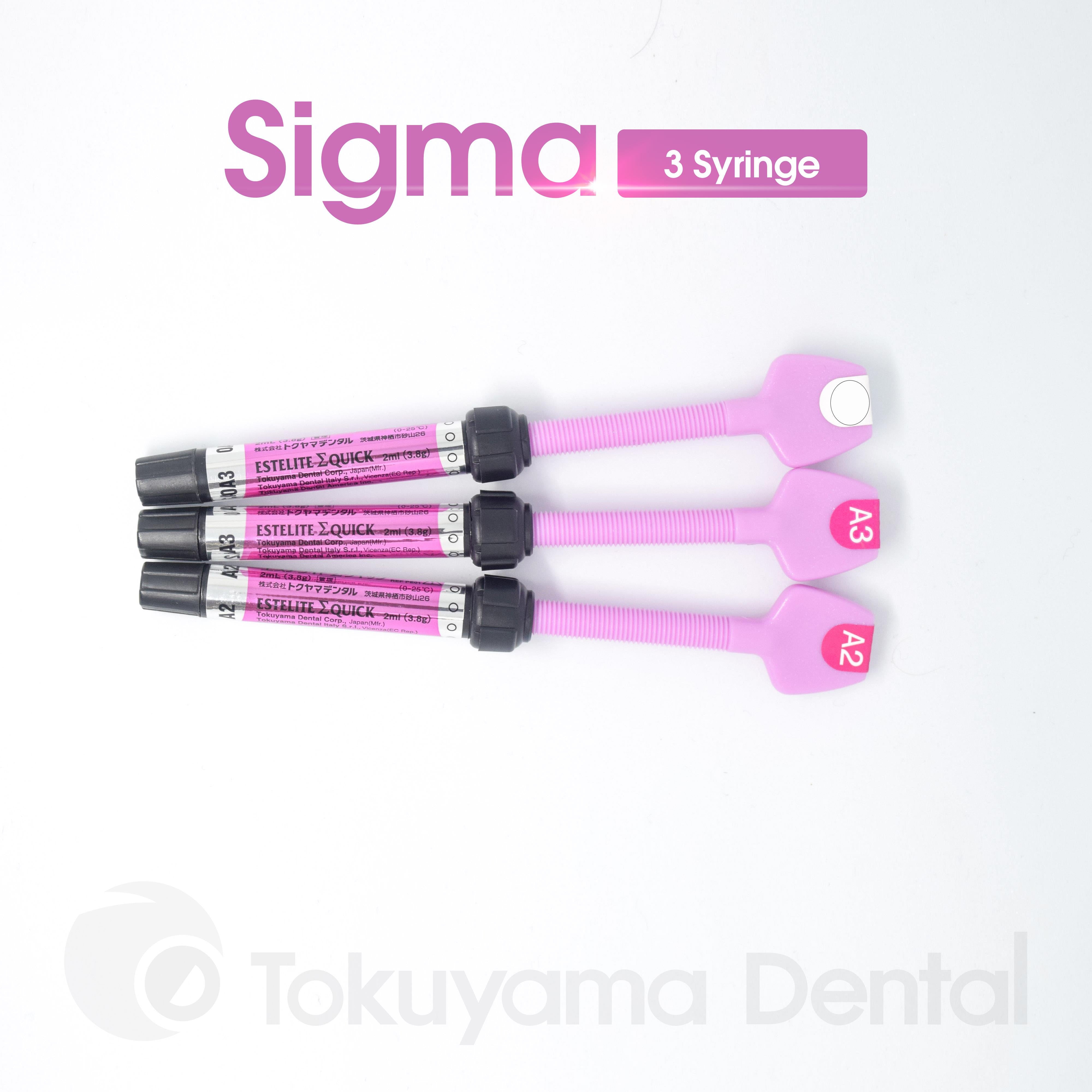 DentrealStore - Tokuyama Estelite Sıgma Quıck Composite Syringe 3*A1