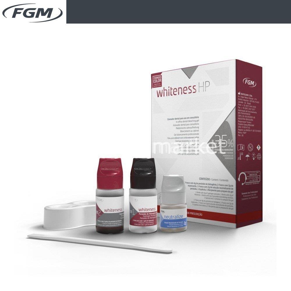 DentrealStore - Fgm Fgm - Whiteness Hp Whitening Gel at %35HP in Office Dental Whitening