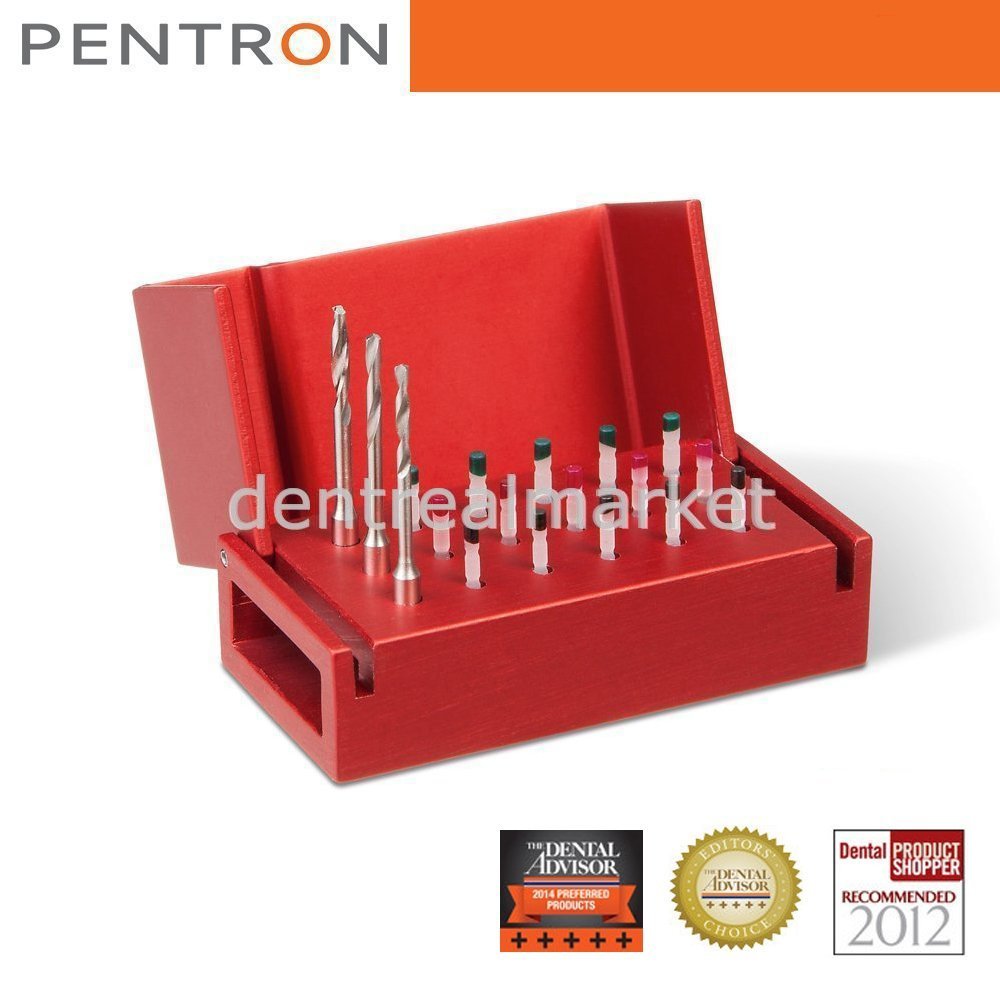 DentrealStore - Pentron FibreKleer 4X Tapared Radiopaque Fiber Post Kit