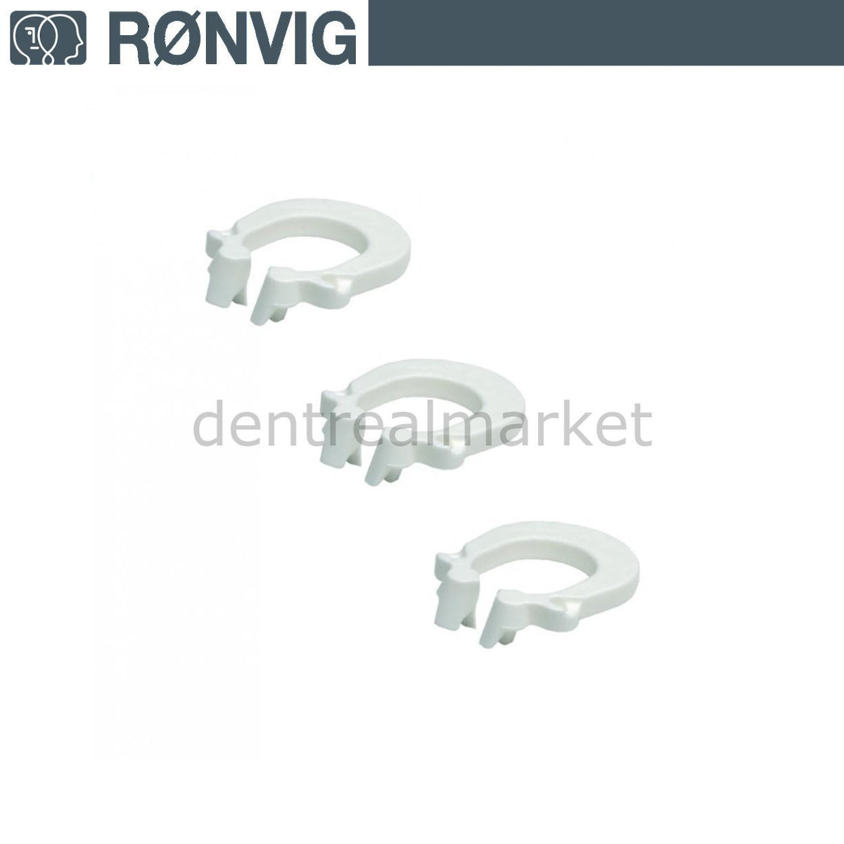 DentrealStore - Ronvig Flexi Ring Clamp Matrix Holder 25 Pcs