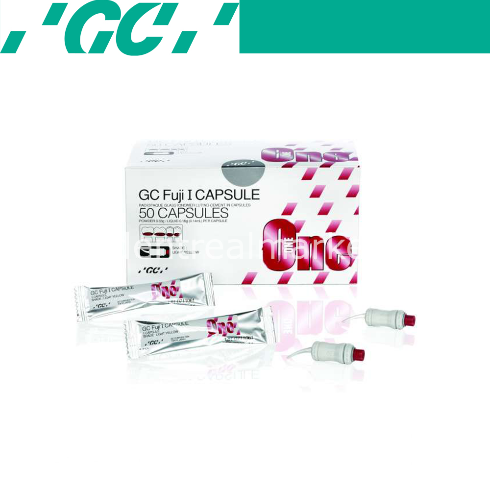 DentrealStore - Gc Dental Fuji I Capsule Glass Ionomer Adhesive Cement