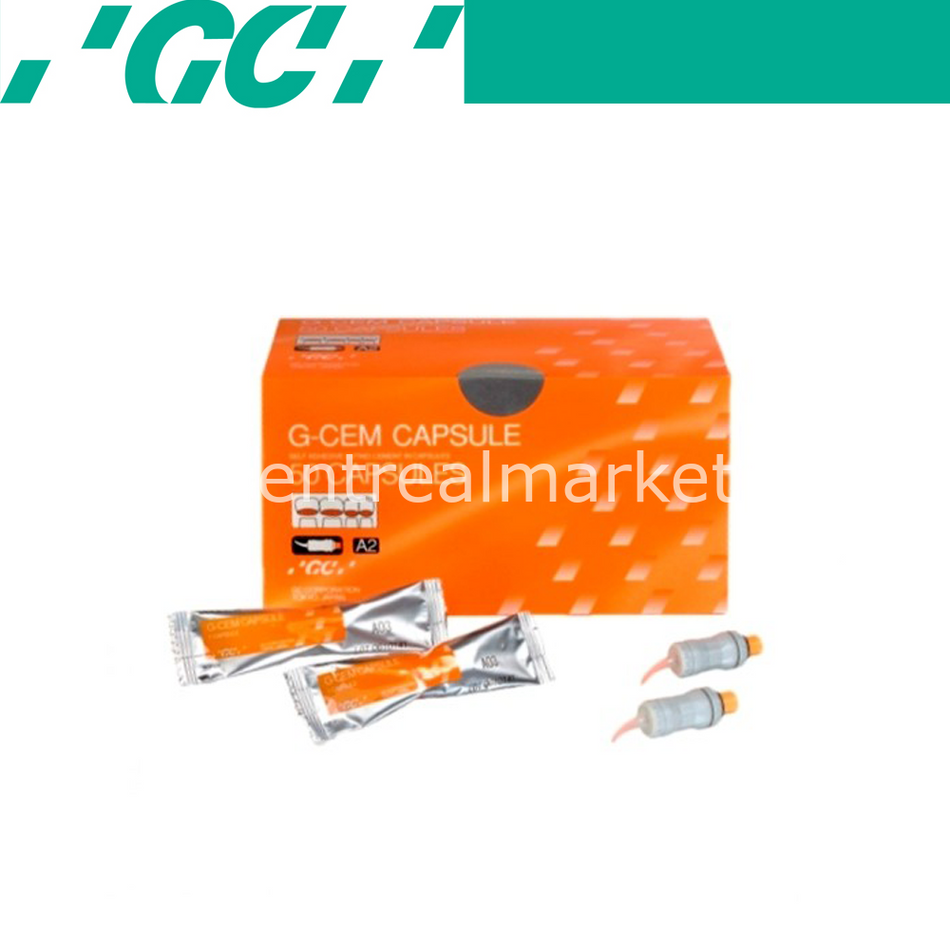 DentrealStore - Gc Dental G-Cem Capsule Cement - Self Adhesive Luting Cement