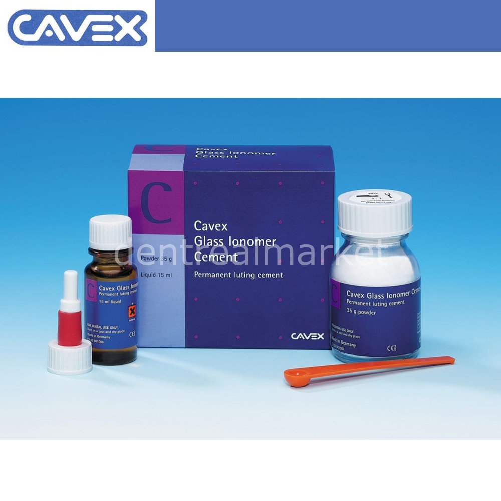 DentrealStore - Cavex Glass Ionomer Parmanent Luting Cement
