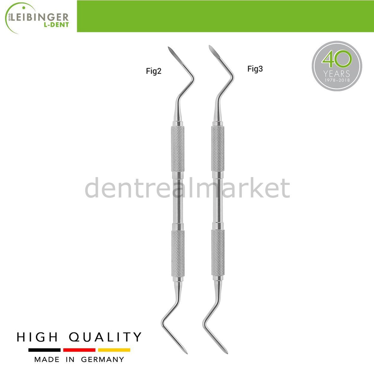 DentrealStore - Leibinger Heidbrink Root Elevator - Set