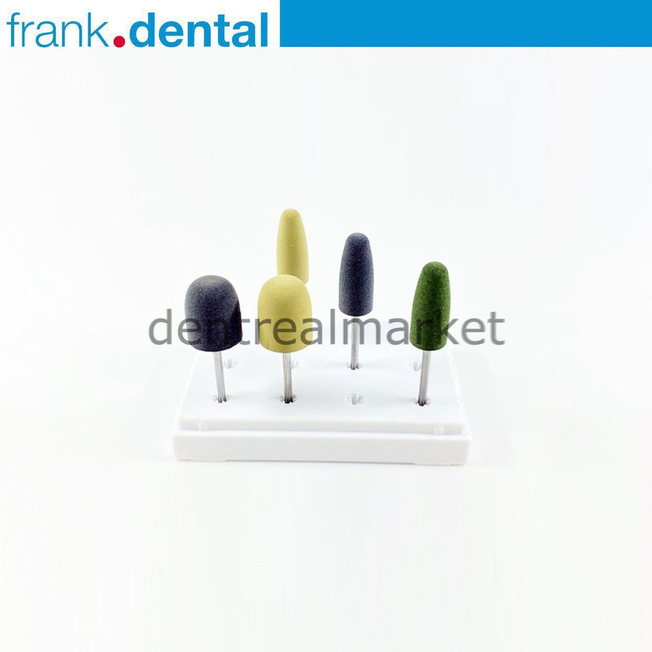 DentrealStore - Frank Dental Jumbo Tire Polish Set - Acrylic Polish Rubber