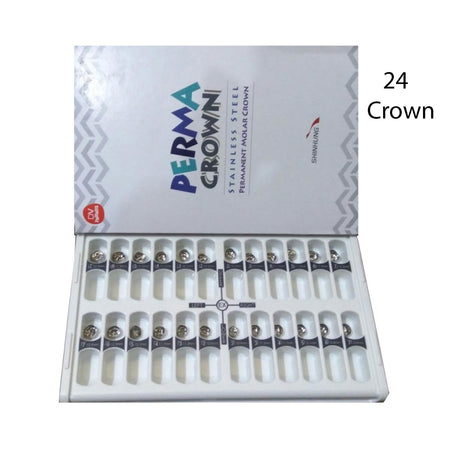 DentrealStore - Dentreal Perma Crown Permanent Molar Crown Kit (24 Crowns)