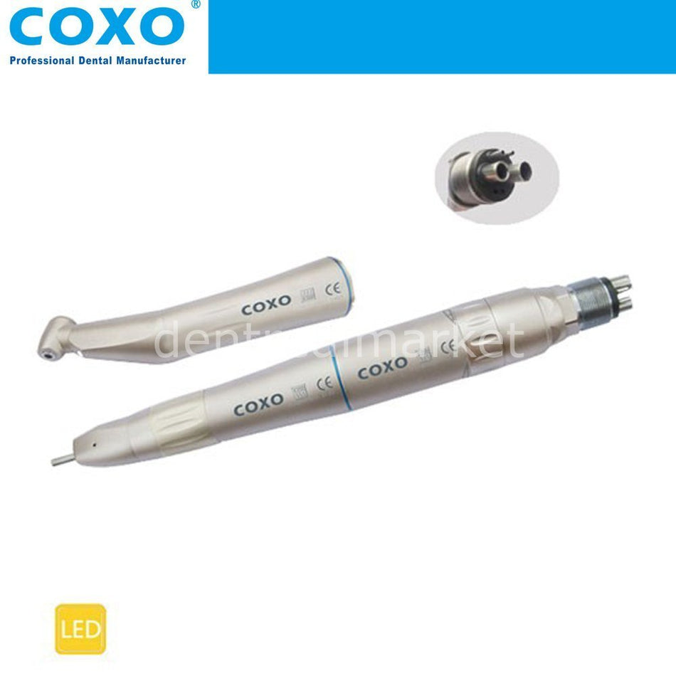DentrealStore - Coxo Clinical Dynamic Instrument Set - Titanium - Led Light