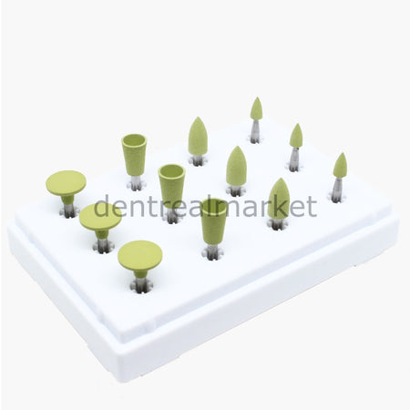 DentrealStore - Frank Dental Composite Polishing Rubber Set - 12 Pcs
