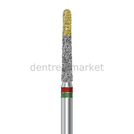 DentrealStore - Frank Dental Dental Natural Diamond Bur - V850 Red and Green Belt Dental Burs - For Veneer