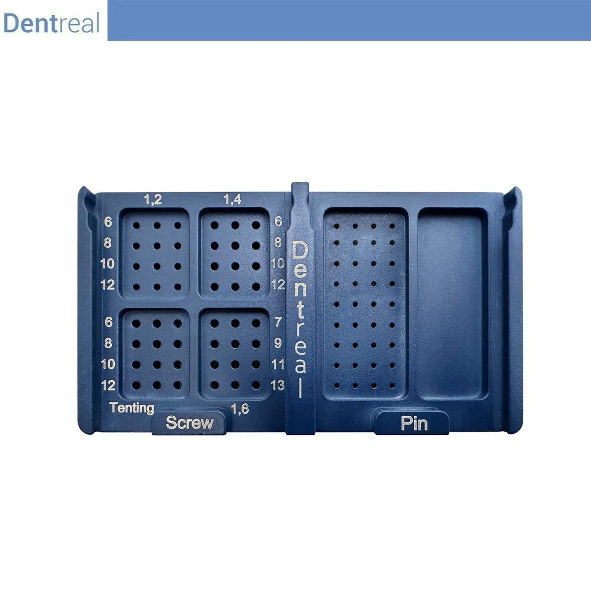 DentrealStore - Dentreal Memfix GBR Pin & Screw Stand - Sterilization Box