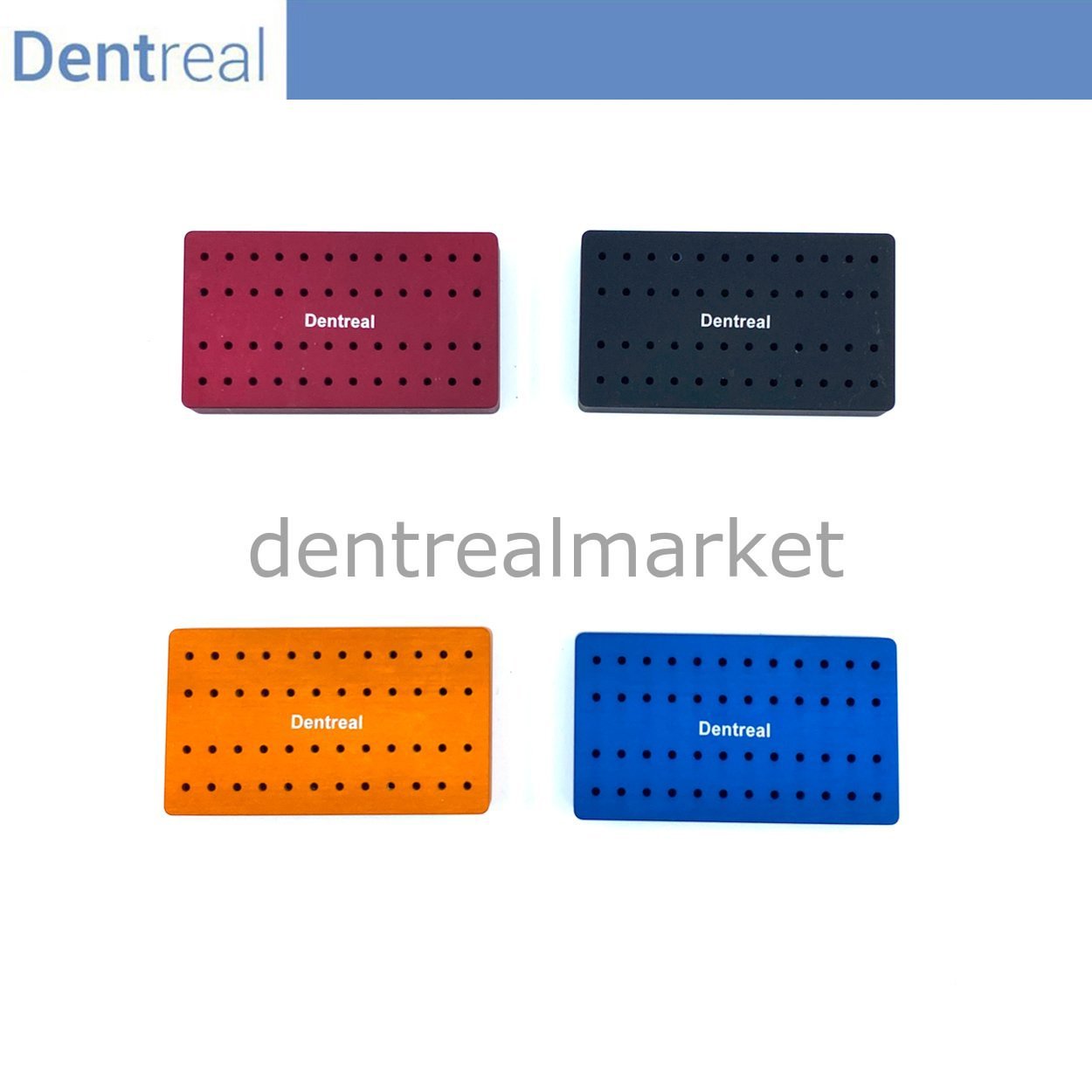 DentrealStore - Frank Dental Metal Bur Stand Autoclavable