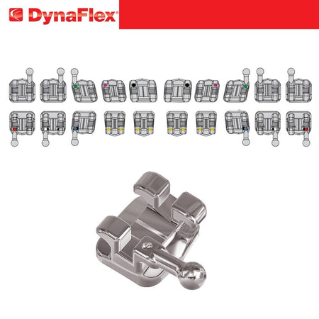 DentrealStore - Dynaflex MTX Bracket System - Upper/Lower 5x5 Hooks on 3,4,5's - 1 Set
