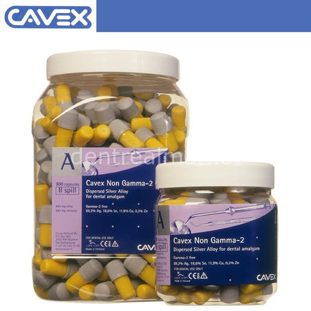 DentrealStore - Cavex Non Gamma-2 Amalgam - %70 Silver - One Spill