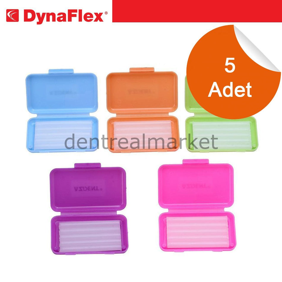 DentrealStore - Dynaflex Orthodontic Wax - Braces Wax - Orthodontic Wax - 5 Box