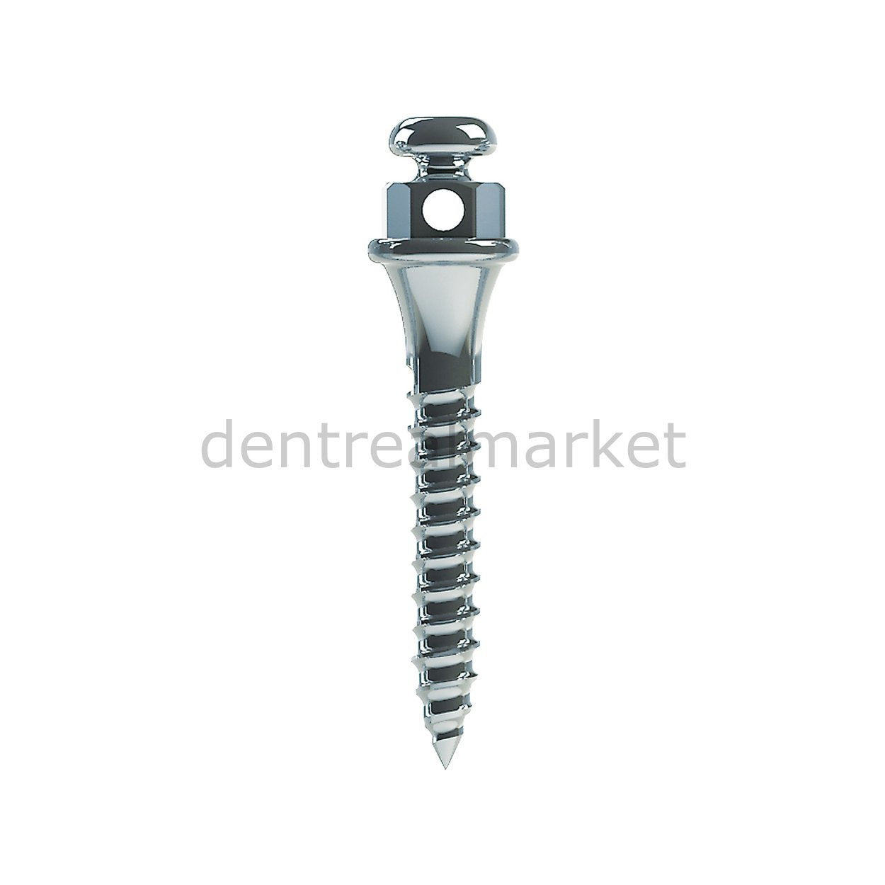 DentrealStore - Dentreal Orthofix Titanyum Orthodontic Mini Screw Refil - Screw Ø1.6 mm - 5 Pcs