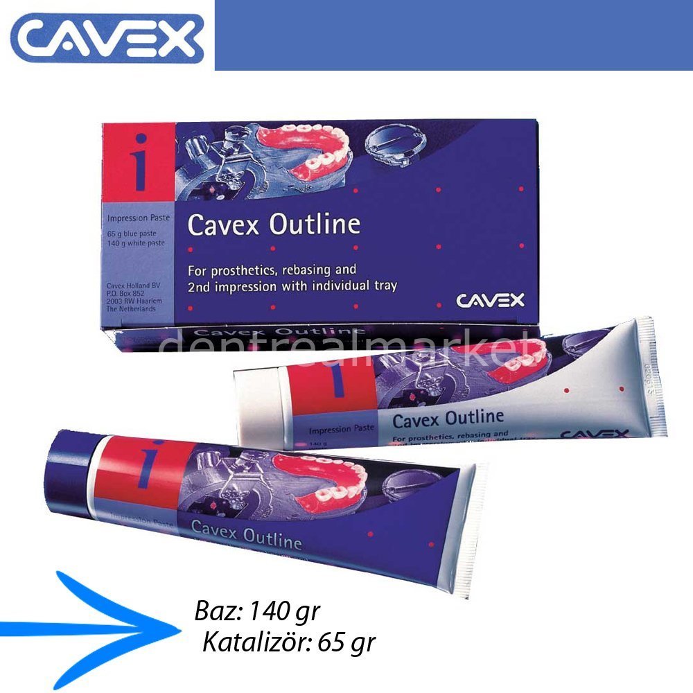 DentrealStore - Cavex Outline Impression Paste Ogenol Free Impression